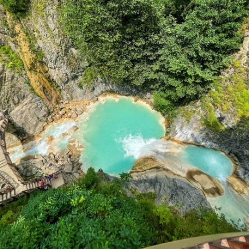 blue lake in giresun
